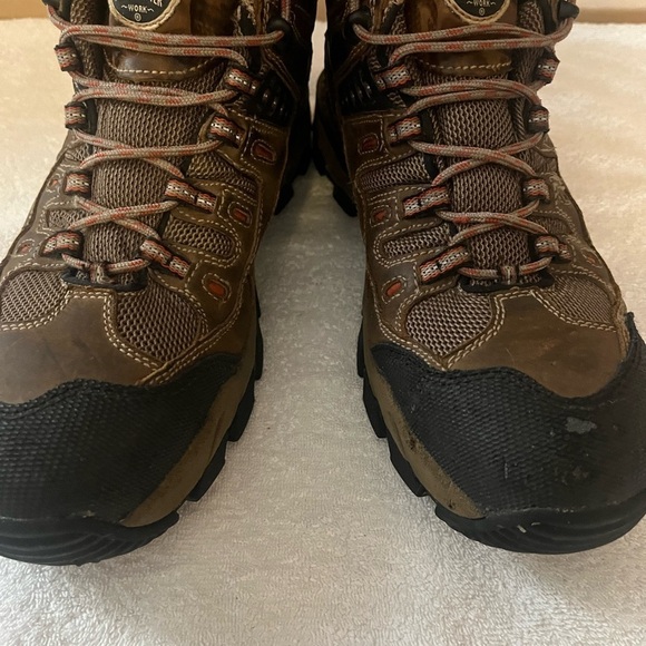 Irish Settler Safety Steel Toe Boots Sz 12 main image 5